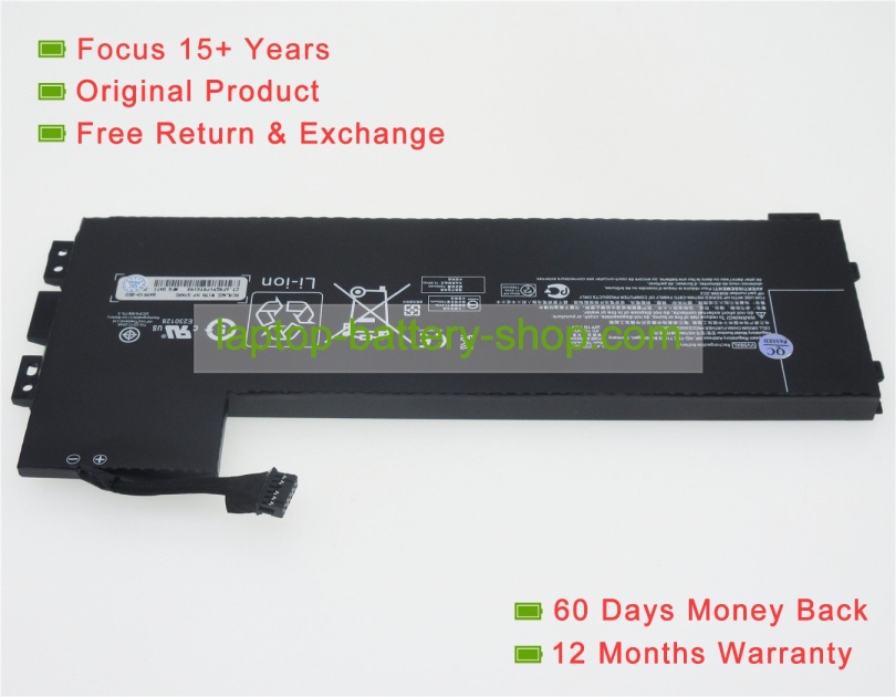 Hp VV09XL, HSTNN-DB7D 11.4V 7890mAh replacement batteries - Click Image to Close