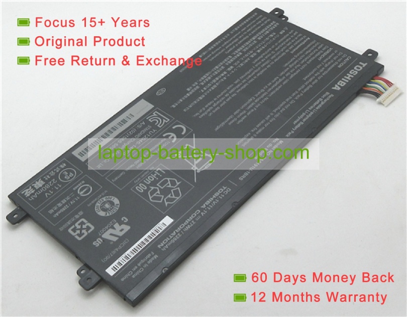 Toshiba PA5191U-1BRS 11.1V 2280mAh replacement batteries - Click Image to Close