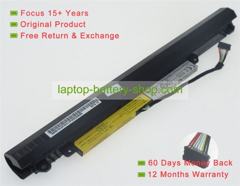Lenovo L15L3A03, L15C3A03 10.8V 2200mAh original batteries - Click Image to Close
