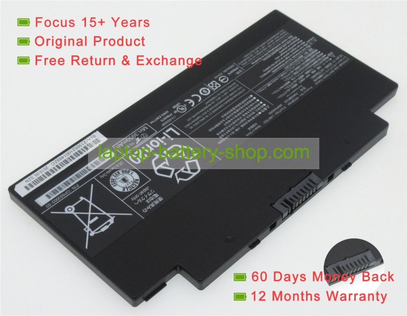 Fujitsu FPCBP424, FMVNBP233 10.8V 4170mAh original batteries - Click Image to Close