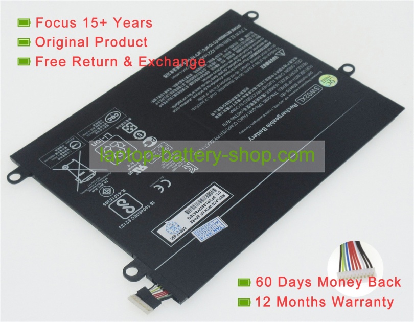 Hp SW02XL, 859517-855 7.7V 4221mAh replacement batteries - Click Image to Close