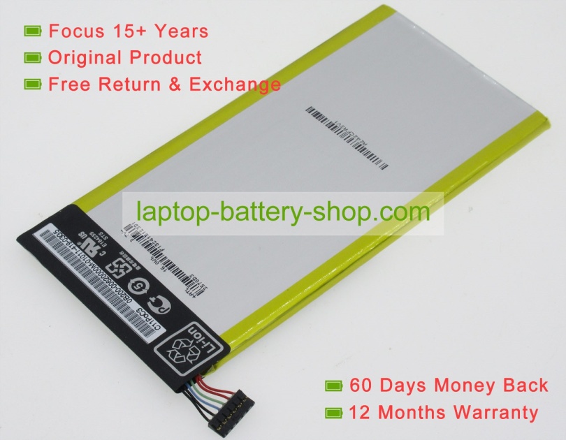 Asus C11P1308, 0B200-00620000 3.7V 4250mAh replacement batteries - Click Image to Close