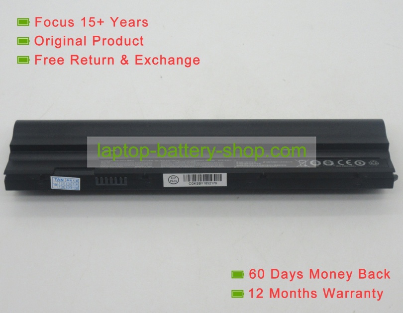 Clevo W217BAT-6, 6-87-W217S-4D41 11.1V 4400mAh replacement batteries - Click Image to Close