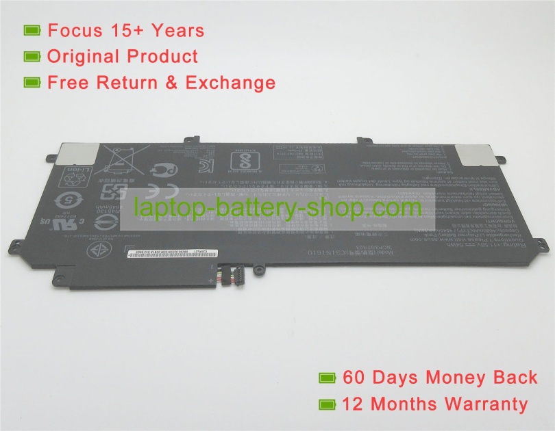 Asus C31N1610, 0B200-02090100 11.55V 4680mAh replacement batteries - Click Image to Close