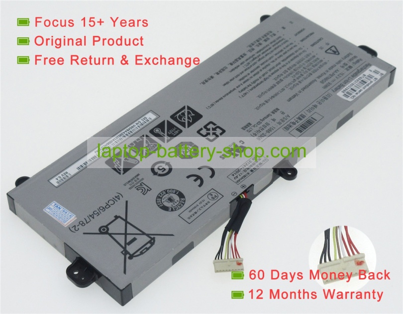 Samsung AA-PBTN8GB 15.2V 6180mAh replacement batteries - Click Image to Close