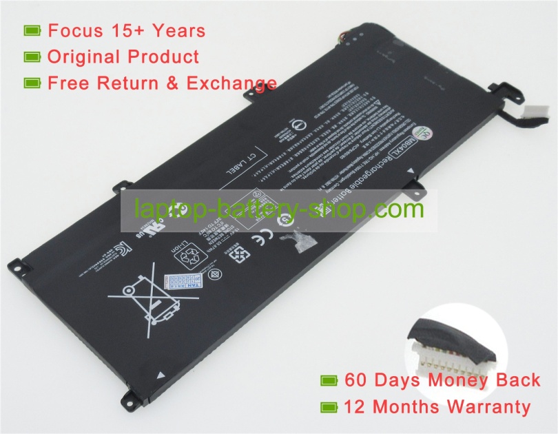 Hp 844204-850, MB04XL 15.4V 3470mAh replacement batteries - Click Image to Close