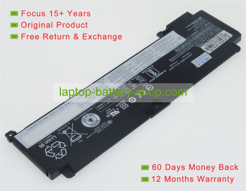 Lenovo 01AV406, 01AV408 11.46V 2274mAh replacement batteries - Click Image to Close