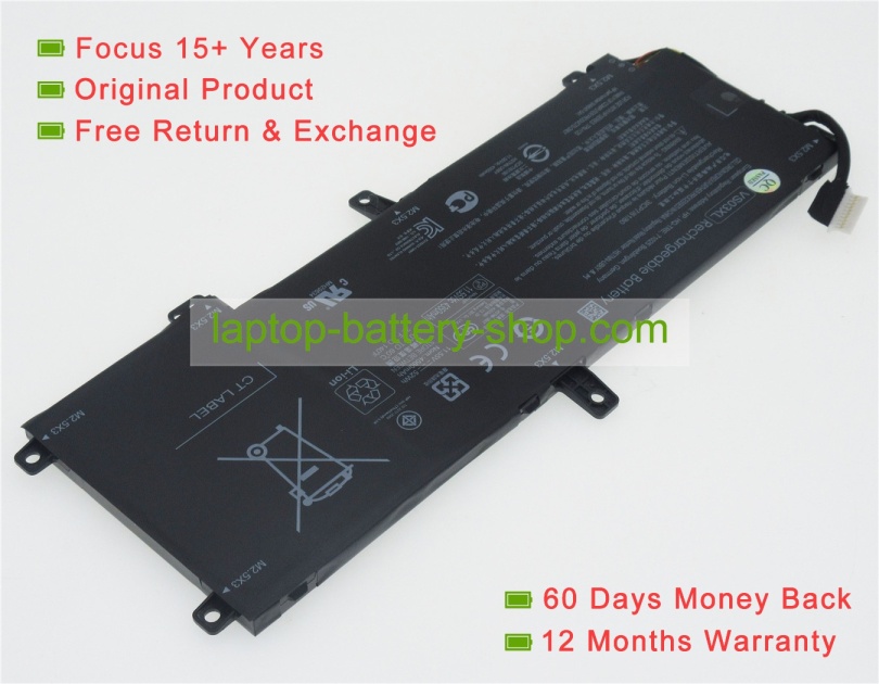 Hp VS03XL, HSTNN-UB6Y 11.55V 4350mAh replacement batteries - Click Image to Close