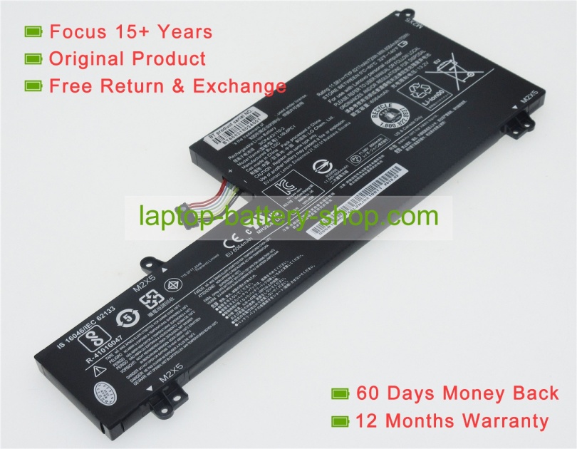 Lenovo L16L6PC1, 5B10M53743 11.52V 6268mAh replacement batteries - Click Image to Close
