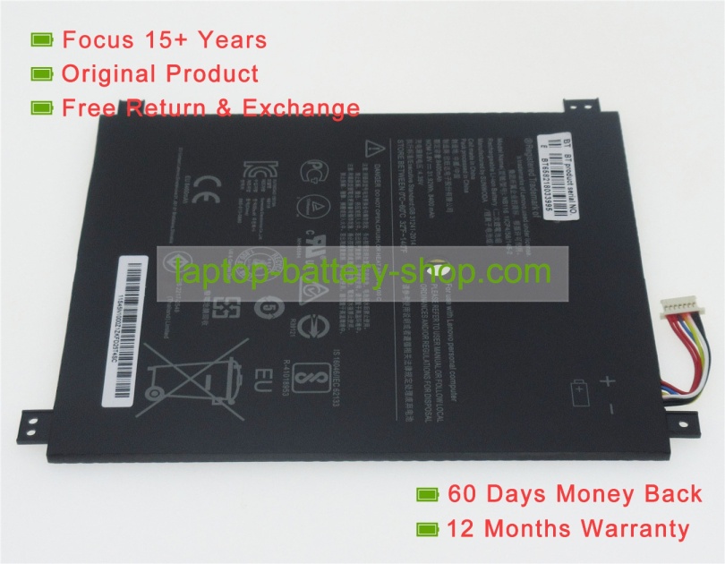 Lenovo 0813001 3.8V 8400mAh original batteries - Click Image to Close