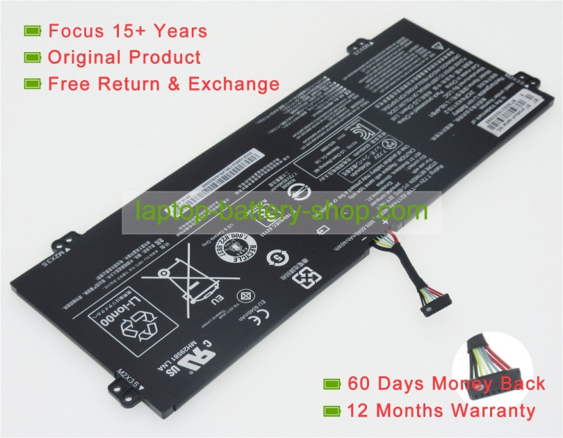 Lenovo L16M4PB1, L16C4PB1 7.68V 6268mAh original batteries - Click Image to Close