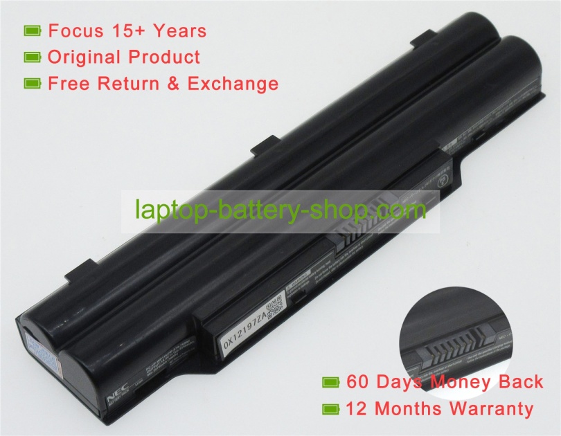 Nec PC-VP-WP116, OP-570-76992 14.4V 2250mAh replacement batteries - Click Image to Close