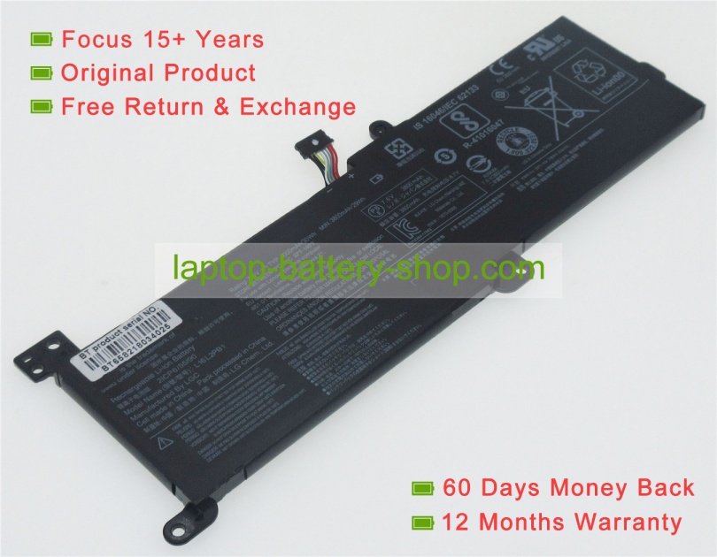 Lenovo L16L2PB2, L16L2PB3 7.4V 4050mAh original batteries - Click Image to Close