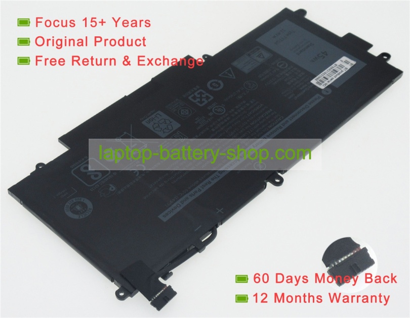 Dell 71TG4 11.4V 3940mAh replacement batteries - Click Image to Close