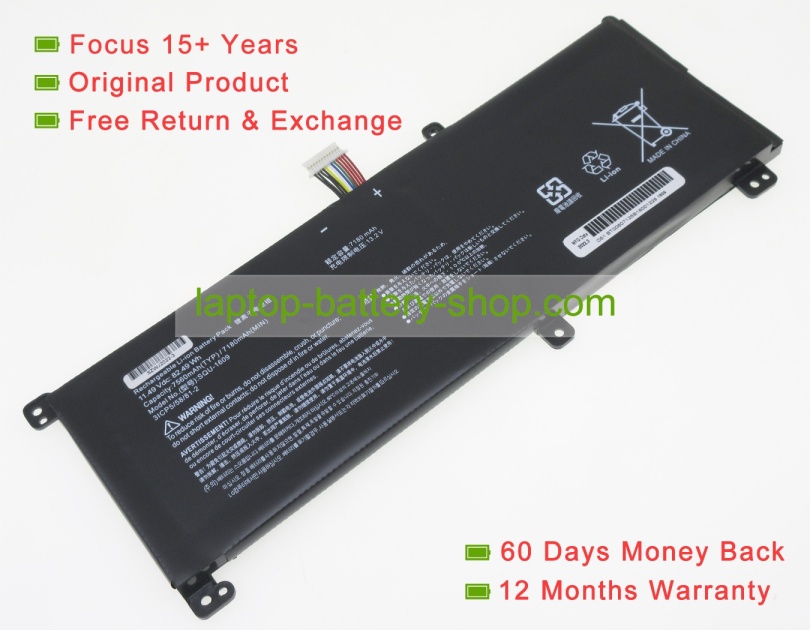 Founder SQU-1609, 3ICP5/58/81-2 11.49V 7180mAh replacement batteries - Click Image to Close