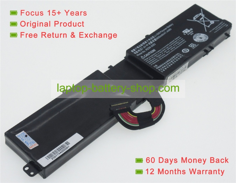 Razer RZ09-0093 7.6V 5400mAh replacement batteries - Click Image to Close