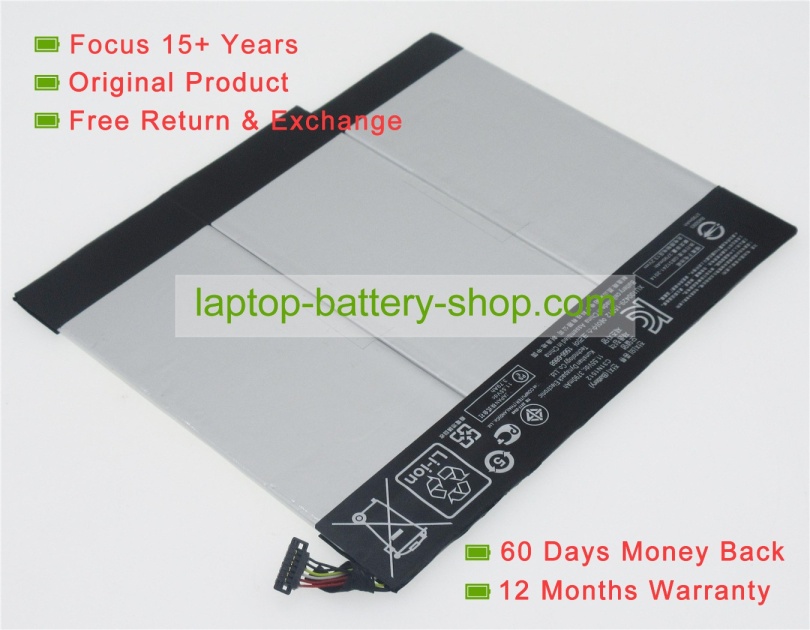 Asus C31N1512, 31CP3/58/137 11.55V 3790mAh replacement batteries - Click Image to Close