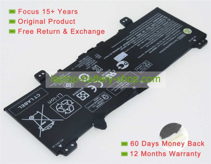 Hp HSTNN-DB7X, 917725-855 7.7V 6150mAh original batteries - Click Image to Close