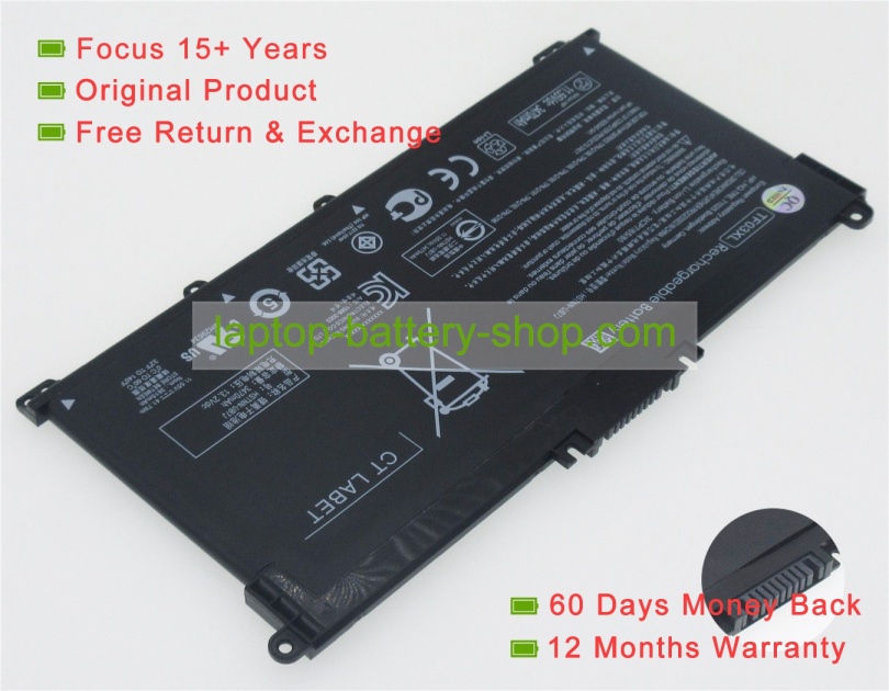 Hp HSTNN-OB1H, HSTNN-IB80 11.55V 3630mAh original batteries - Click Image to Close