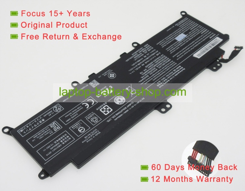 Toshiba PA5278U-1BRS 11.4V 4080mAh replacement batteries - Click Image to Close