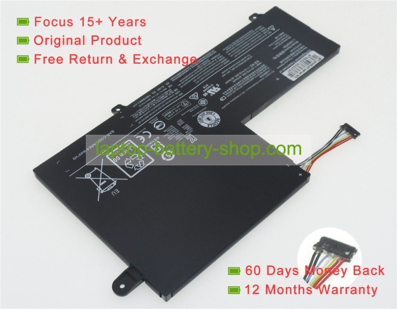 Lenovo L14M3PB0, L14M3PBO 11.4V 4610mAh replacement batteries - Click Image to Close