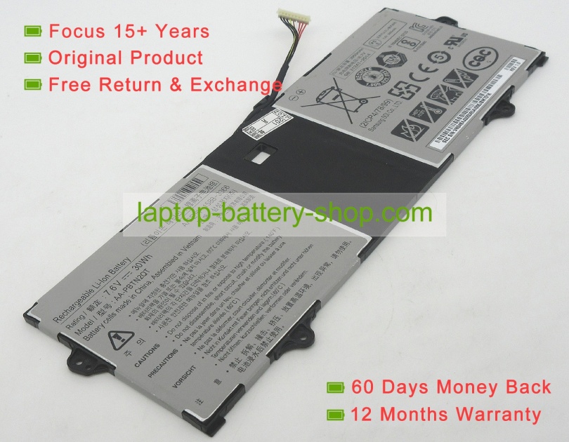 Samsung AA-PBTN2QT 7.6V 3950mAh replacement batteries - Click Image to Close