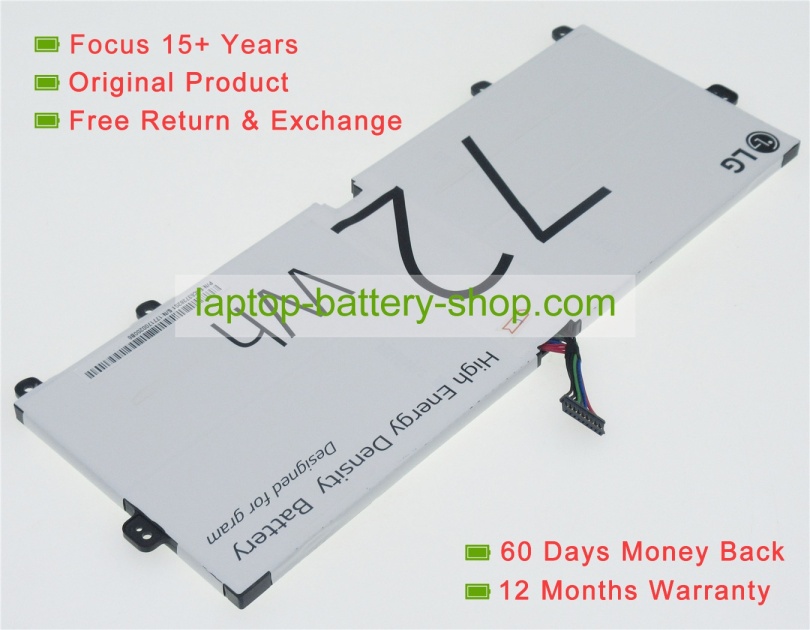 Lg LBS1224E 7.7V 9360mAh replacement batteries - Click Image to Close