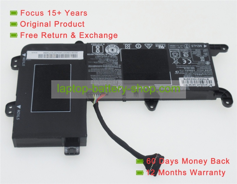 Lenovo 5B10M33724 15.36V 3910mAh original batteries - Click Image to Close