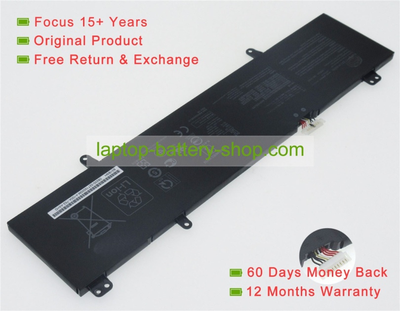 Asus 3ICP5/57/81, B31N1707 11.52V 3653mAh original batteries - Click Image to Close