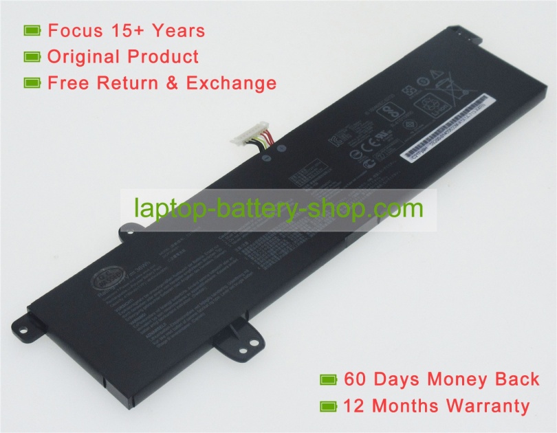 Asus C21N1618, 2ICP7/49/91 7.7V 4780mAh original batteries - Click Image to Close