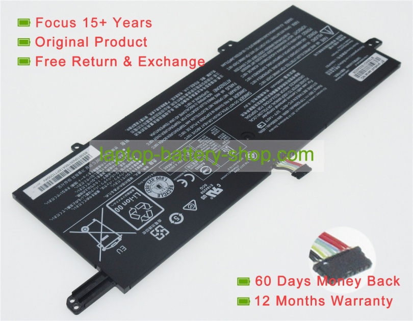 Lenovo L16C4PB3, L16M4PB3 7.68V 6268mAh original batteries - Click Image to Close