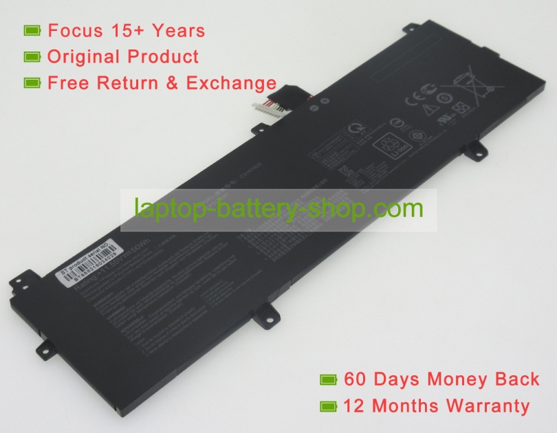 Asus 3ICP5/70/81, C31N1620 11.55V 4210mAh original batteries - Click Image to Close