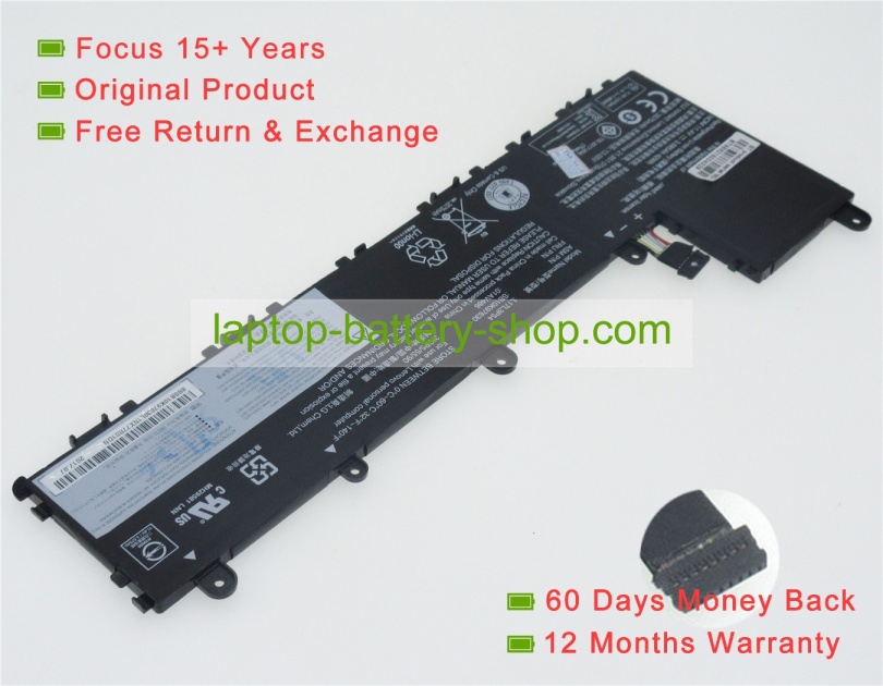 Lenovo 01AV486, L17L3P54 11.4V 3685mAh original batteries - Click Image to Close