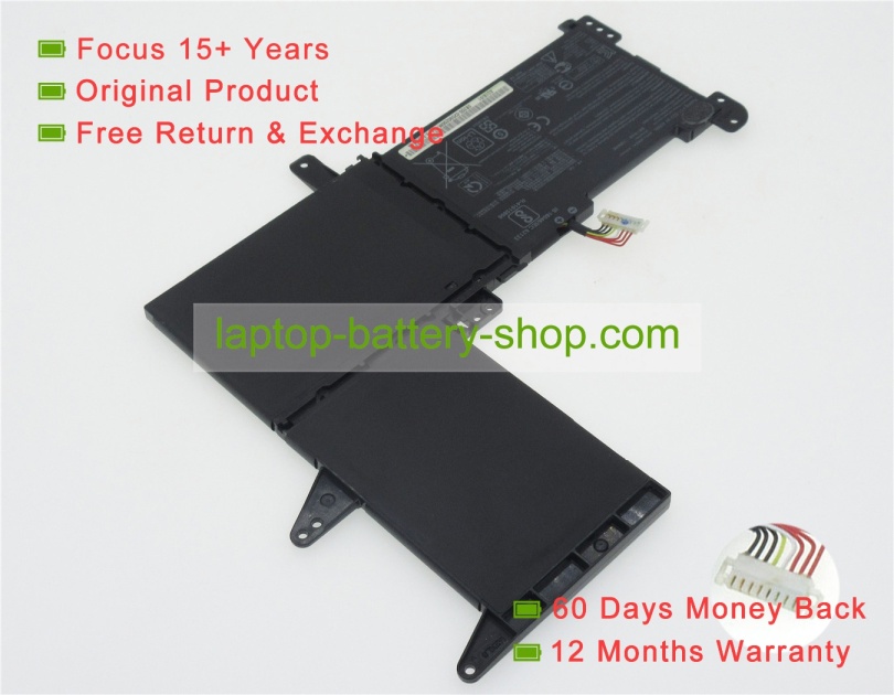 Asus B31N1637, B31Bi9H 11.52V 3653mAh original batteries - Click Image to Close