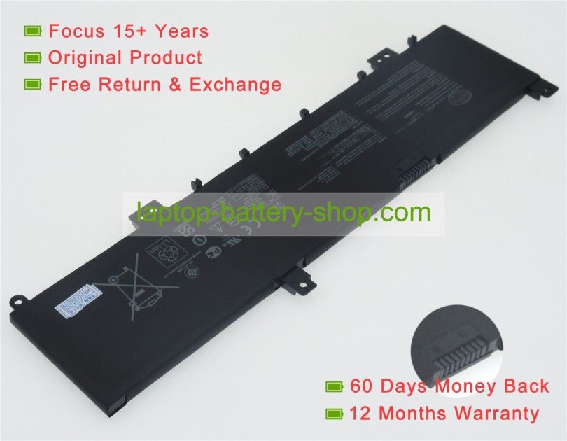 Asus C31N1636, 0B200-02580000 11.49V 4165mAh original batteries - Click Image to Close