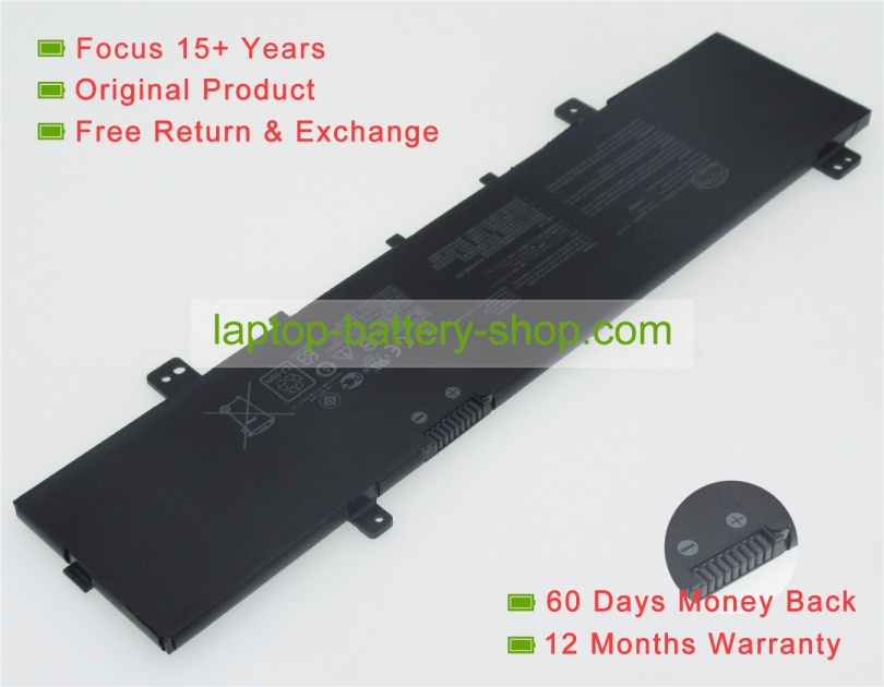 Asus B31N1631, 0B200-02510000 11.55V 3727mAh original batteries - Click Image to Close