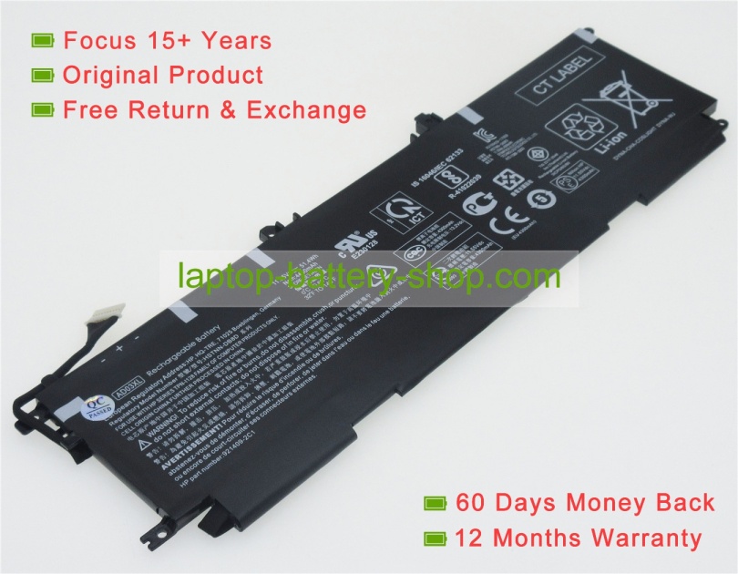 Hp AD03XL, 921409-2C1 11.55V 4450mAh replacement batteries - Click Image to Close