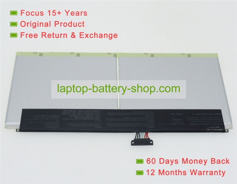 Asus C12N1607, 0B200-02230100 3.85V 8320mAh replacement batteries - Click Image to Close