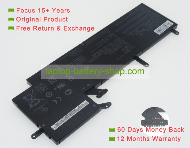 Asus 0B200-02650000, C31N1704 11.55V 4550mAh replacement batteries - Click Image to Close