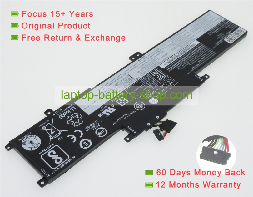 Lenovo L17C3P53, SB10K97627 11.1V 4120mAh original batteries - Click Image to Close