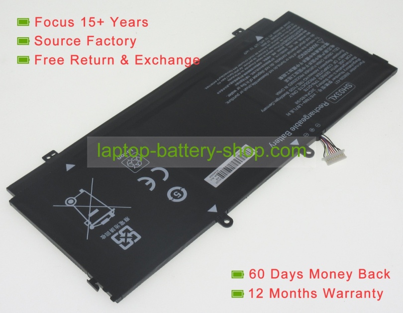 Hp 859356-855, TPN-Q178 11.55V 4750mAh replacement batteries - Click Image to Close