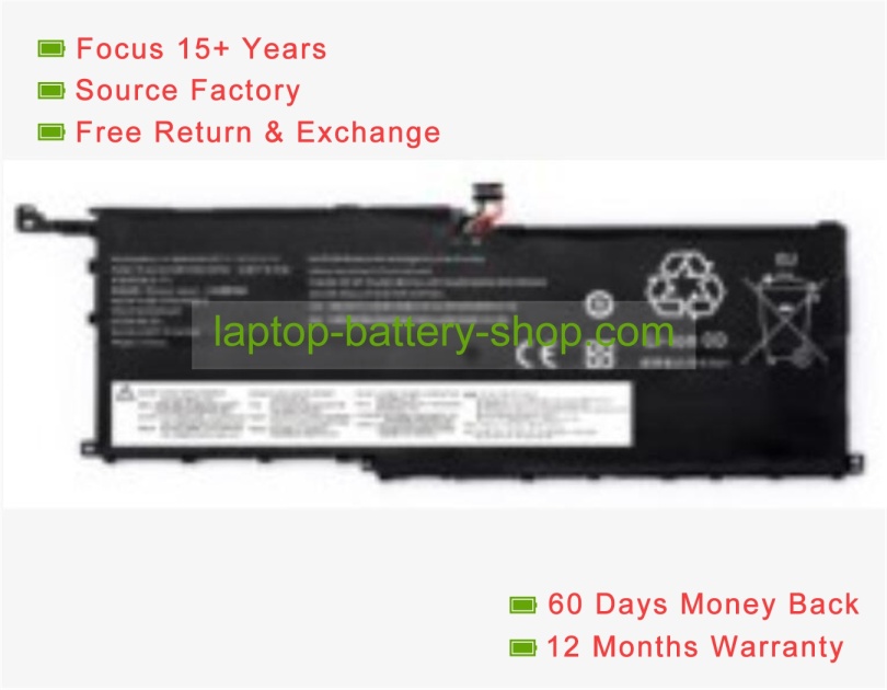 Lenovo 00HW028, 00HW029 15.2V 3290mAh replacement batteries - Click Image to Close