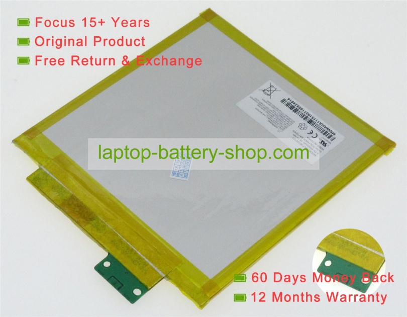 Amazon MLP36100107 3.7V 4900mAh replacement batteries - Click Image to Close