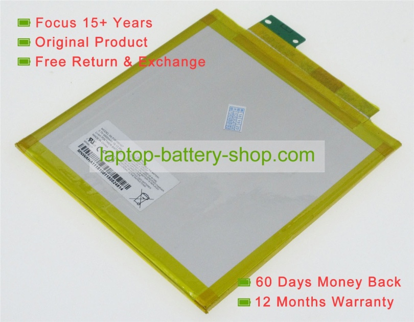 Amazon MLP36100107 3.7V 4900mAh replacement batteries - Click Image to Close
