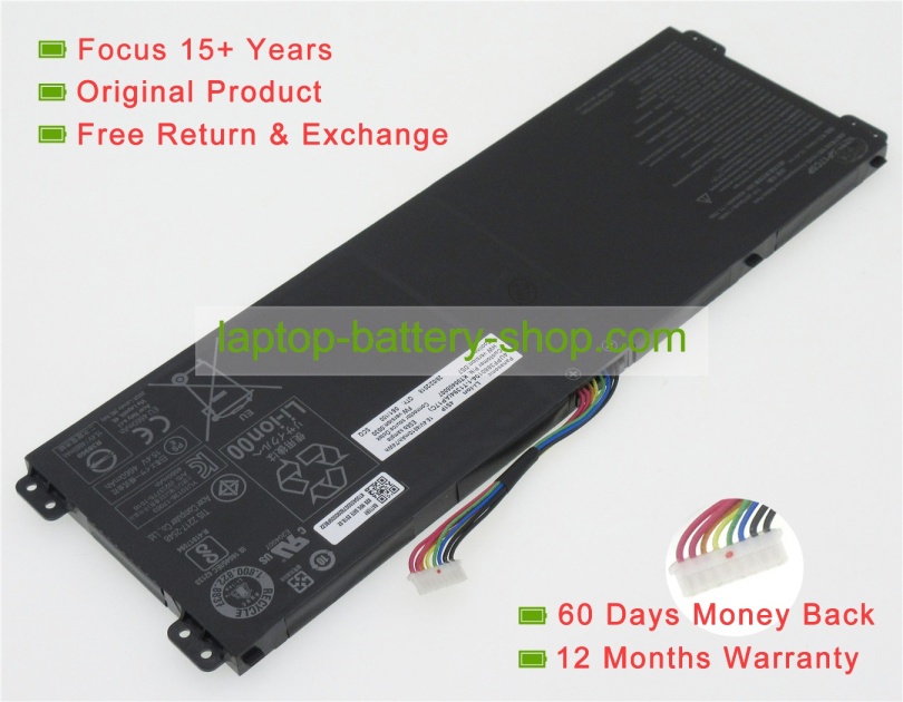Acer AP17C5P, 4UPF3880104-1-T1394 15.4V 4810mAh original batteries - Click Image to Close