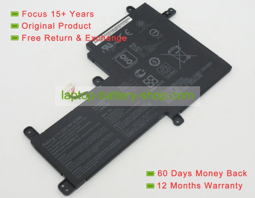 Asus B31N1729, 0B200-02920000 11.52V 3645mAh replacement batteries - Click Image to Close