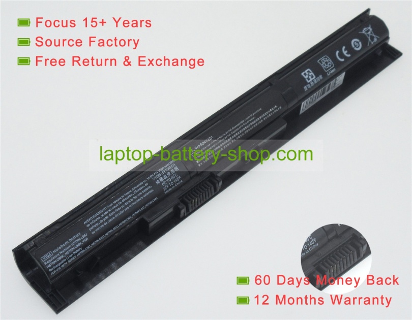 Hp VI04, 756743-001 14.8V 2200mAh replacement batteries - Click Image to Close