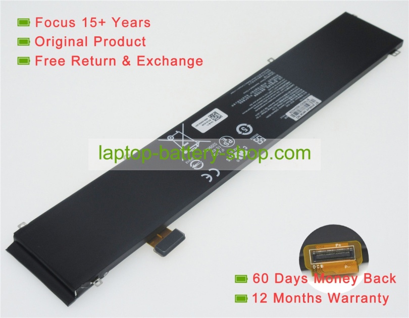 Razer RC30-0248, 4ICP4/55/162 15.4V 5209mAh replacement batteries - Click Image to Close