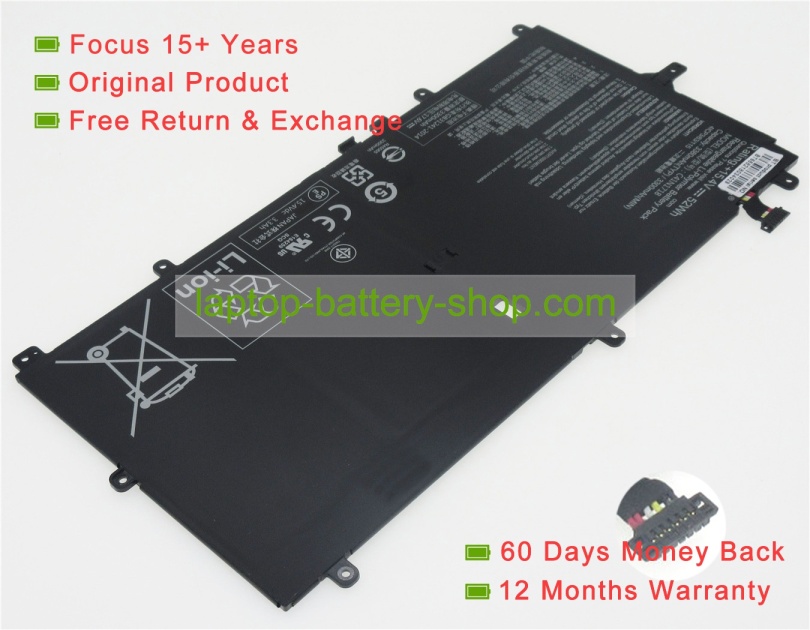 Asus 0B200-02810100, C41N1718 15.4V 3300mAh replacement batteries - Click Image to Close