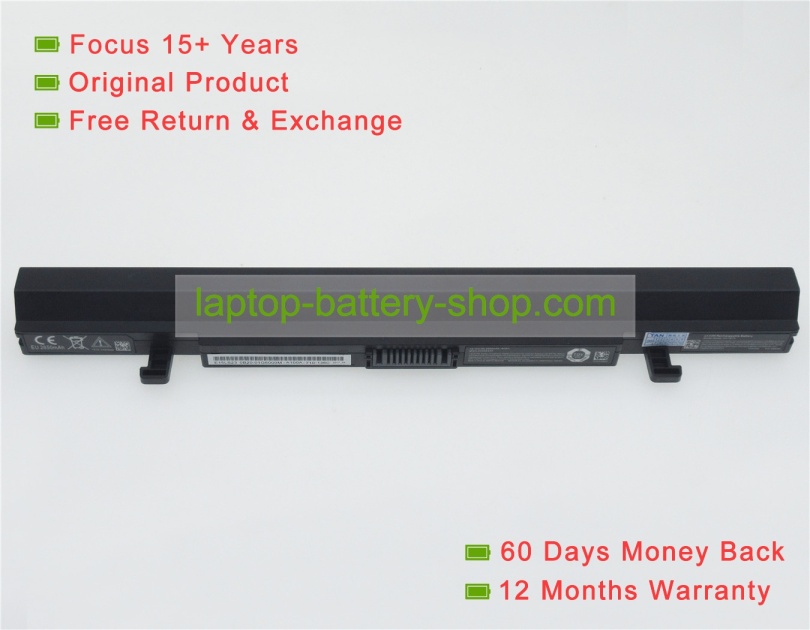 Medion A41-E15, MSN 30023620 14.6V 3050mAh replacement batteries - Click Image to Close